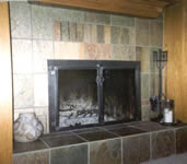 Steel Fireplace Doors